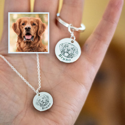 Pet Face Necklace